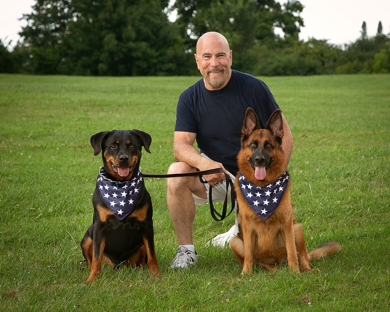 John with Pups 1443 copy